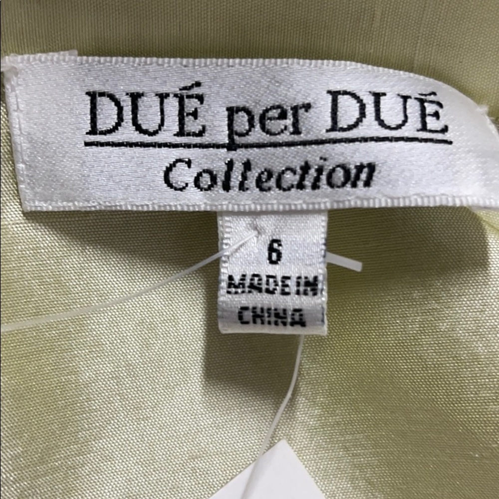 Due Per Due Collection Silk Top-Size 6-NWT** - Picture 5 of 11
